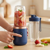 Mini licuadora portátil con 2 vasos de 400 ml
